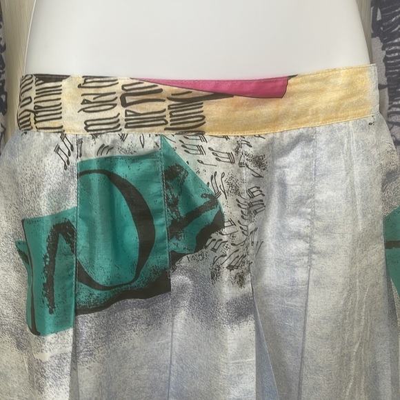 JAMIE SADOCK AIRWEAR SKIRT IN ARTISTIC DESIGN SIZE 8 - Picture 5 of 15